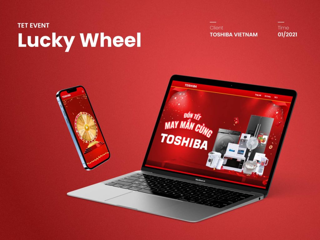 Toshiba lucky wheel